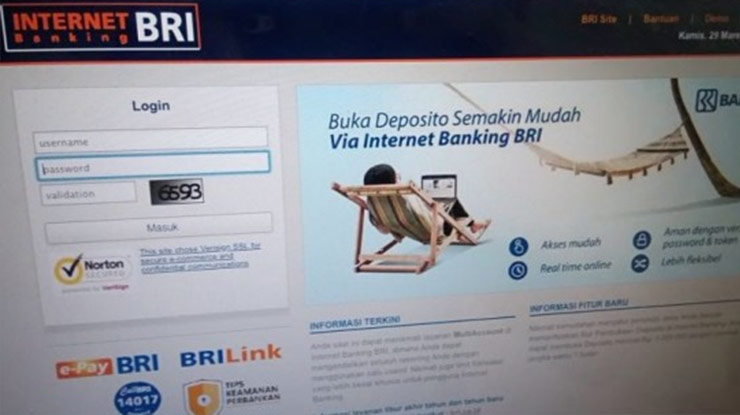 Limit Transfer Melalui Internet Banking BRi