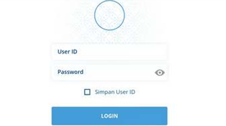 Masukan User ID dan Password