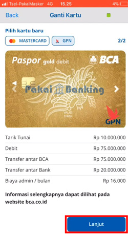 Pilih Jenis Kartu ATM BCA Chip