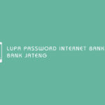 Lupa Password Internet Banking Bank Jateng