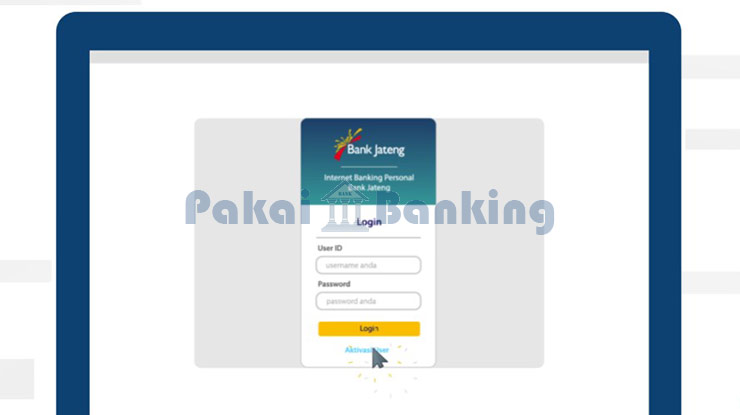 Pilih Aktivasi Internet Banking Bank Jateng