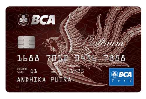 Jenis Kartu Kredit BCA Platinum