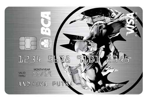 Jenis Kartu Kredit BCA Visa Batman
