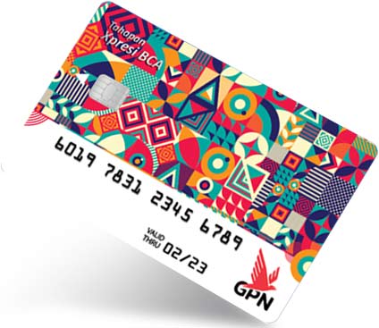 Jenis Kartu ATM BCA Xpresi GPN 1