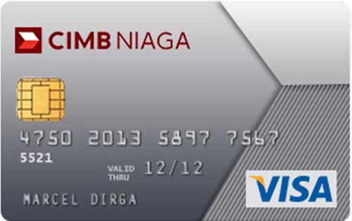 Jenis Kartu Kredit CIMB Niaga Visa Classic