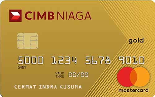 Jenis Kartu Kredit CIMB Niaga Visa Gold
