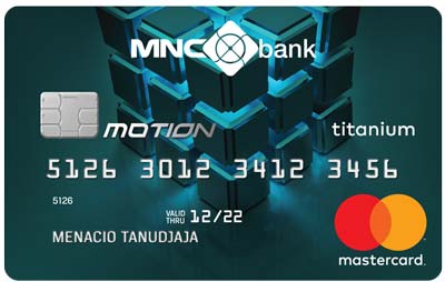 Kartu Kredit Mastercard Titanium Motion