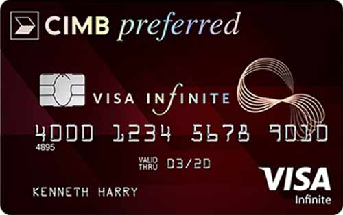 Jenis Kartu Kredit CIMB Niaga Preferred Visa Infinite