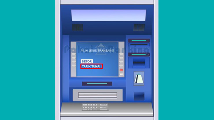 Pilih Menu Tarik Tunai Tanpa Kartu ATM BRI