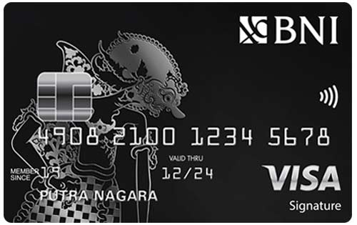 Jenis Kartu Kredit BNI Signature