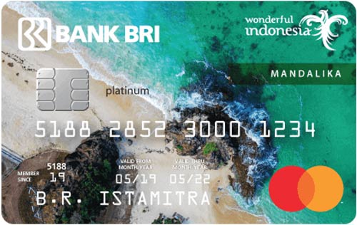 Jenis Kartu Kredit BRI Wonderful Indonesia