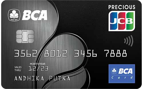 Jenis BCA JCB Black Card di Indonesia