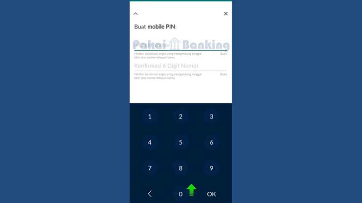 Membuat PIN Mobile Banking Permata