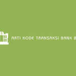Arti Kode Transaksi Bank BTN
