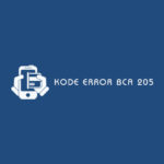 Kode Error BCA 205
