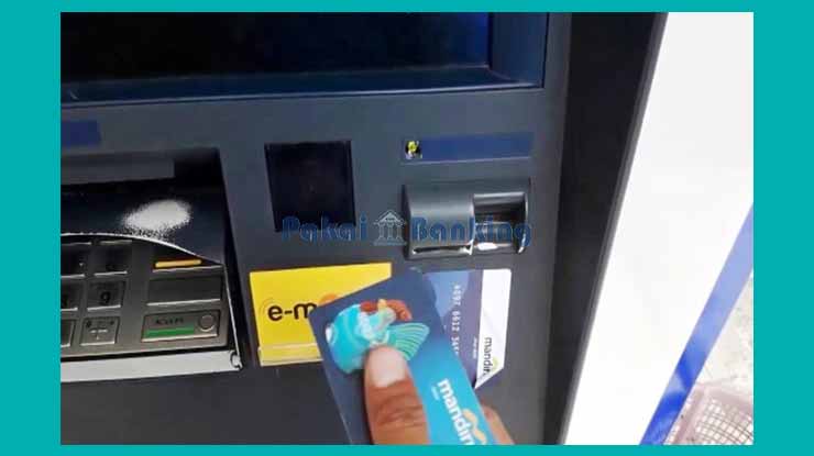 Masukkan Kartu ATM Mandiri