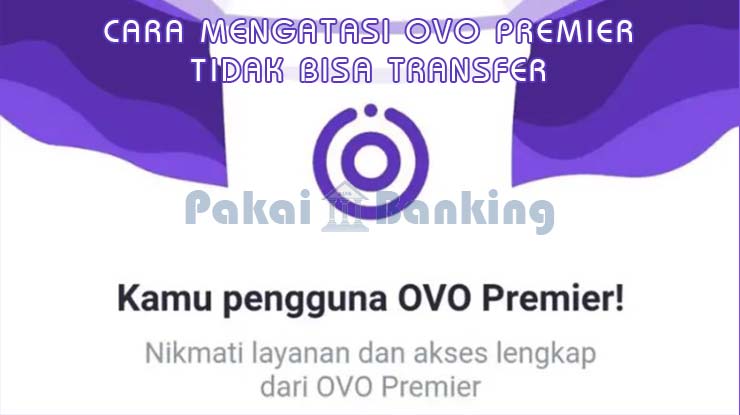 Cara Mengatasi OVO Premier Tidak Bisa Transfer