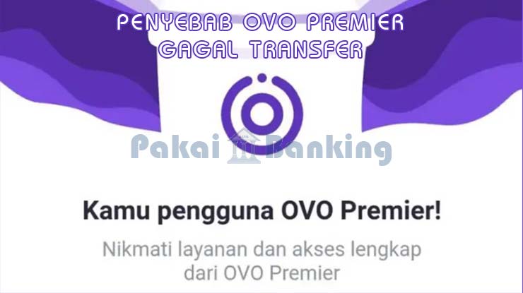 Penyebab OVO Premier Gagal Transfer