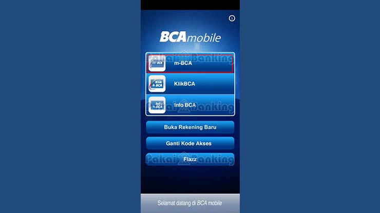 Pilih m-BCA Untuk Cara Isi Token Listrik di BCA Mobile